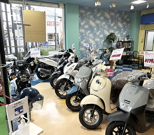 原付バイク・自転車のことなら全力サポートいたします!